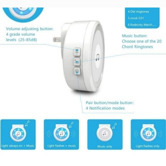 Pet potty training doorbell nwt - Picture 2 of 4